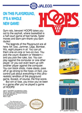 Hoops (USA) box cover back